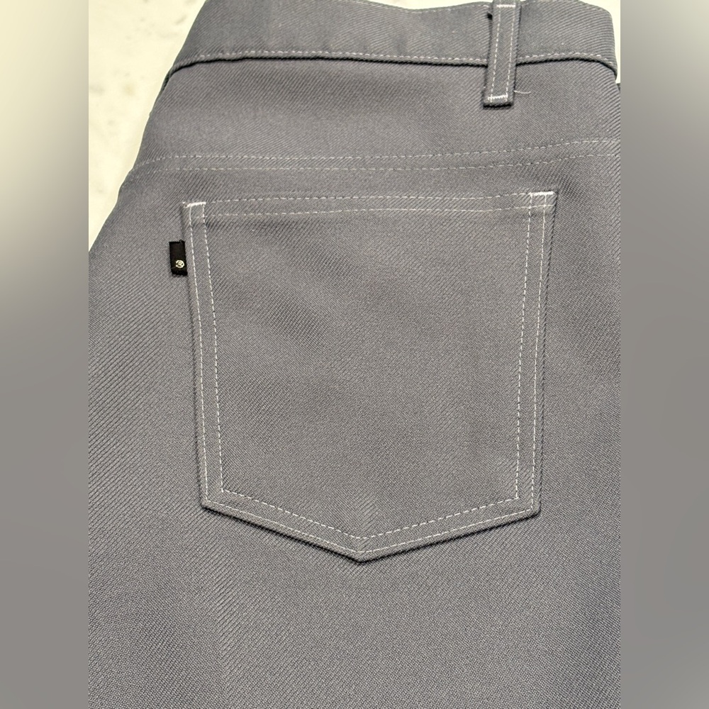 Vintage Levi’s Polyester Mens Boot Cut Slacks, Mens 38x32, Gray, Exc condition! - Picture 6 of 7